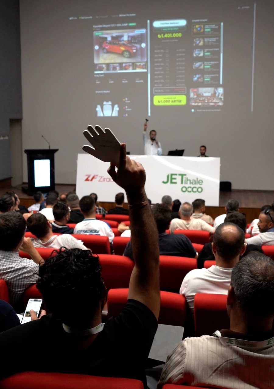 Ziraat Filo araçları Jet İhale üzerinden alıcılarla buluştu