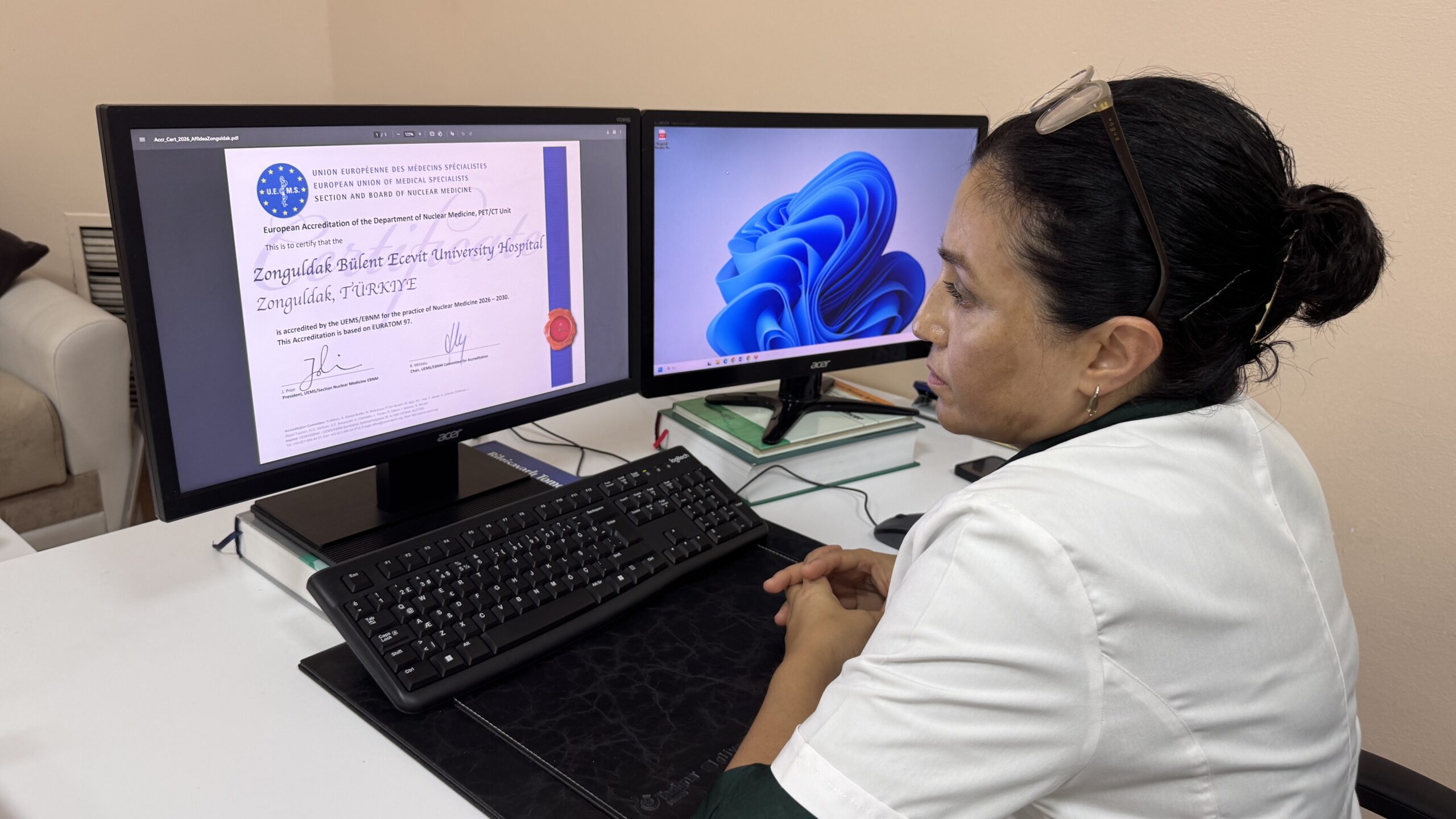 Zonguldak BEUN Hastanesi PET/CT ünitesi uygulamaları Avrupa akreditasyonuna layık görüldü