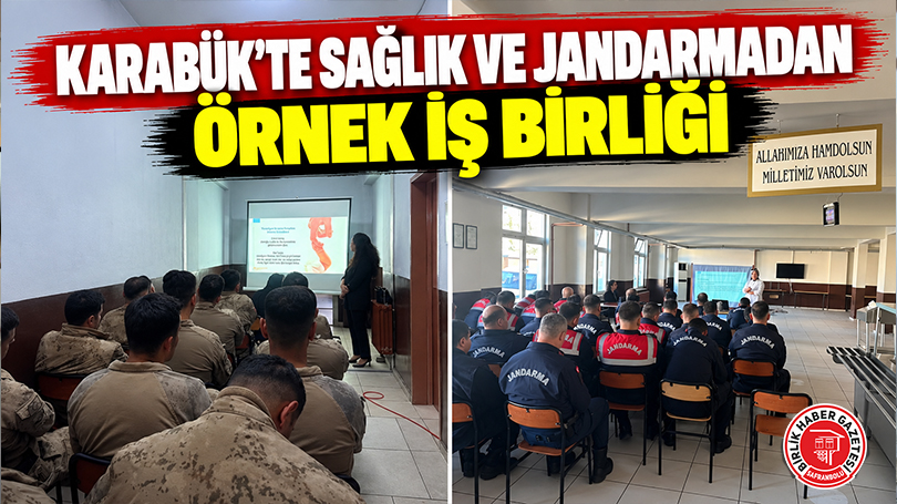 Karabük’te Sağlık ve Jandarmadan Örnek İş Birliği!