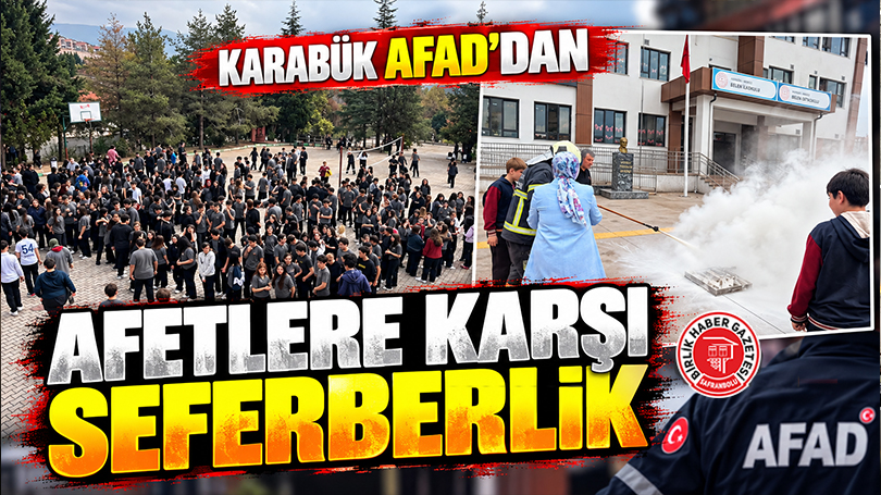 Karabük AFAD’dan Afetlere Karşı Seferberlik
