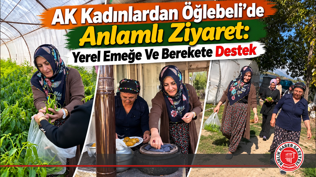 AK Parti Karabük İl Kadın Kolları’ndan Öğlebeli Mahallesi’nde Bereketli Ziyaret
