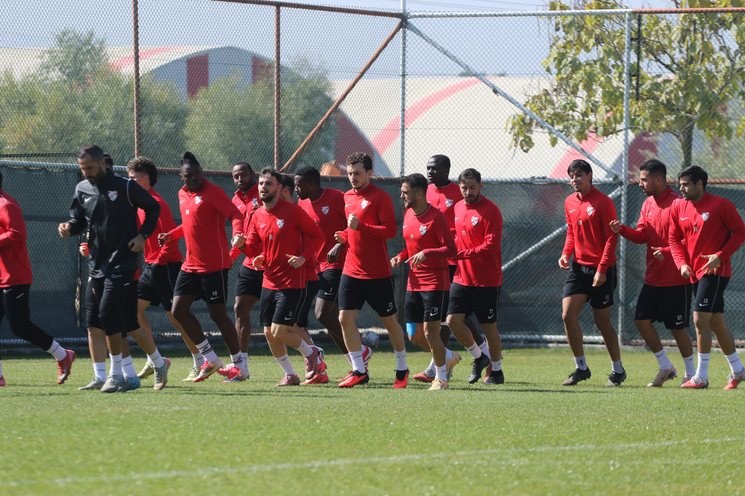 Boluspor, Antalyaspor maçının hazırlıklarını sürdürdü