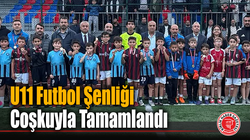 U11 Futbol Şenliği Coşkuyla Tamamlandı
