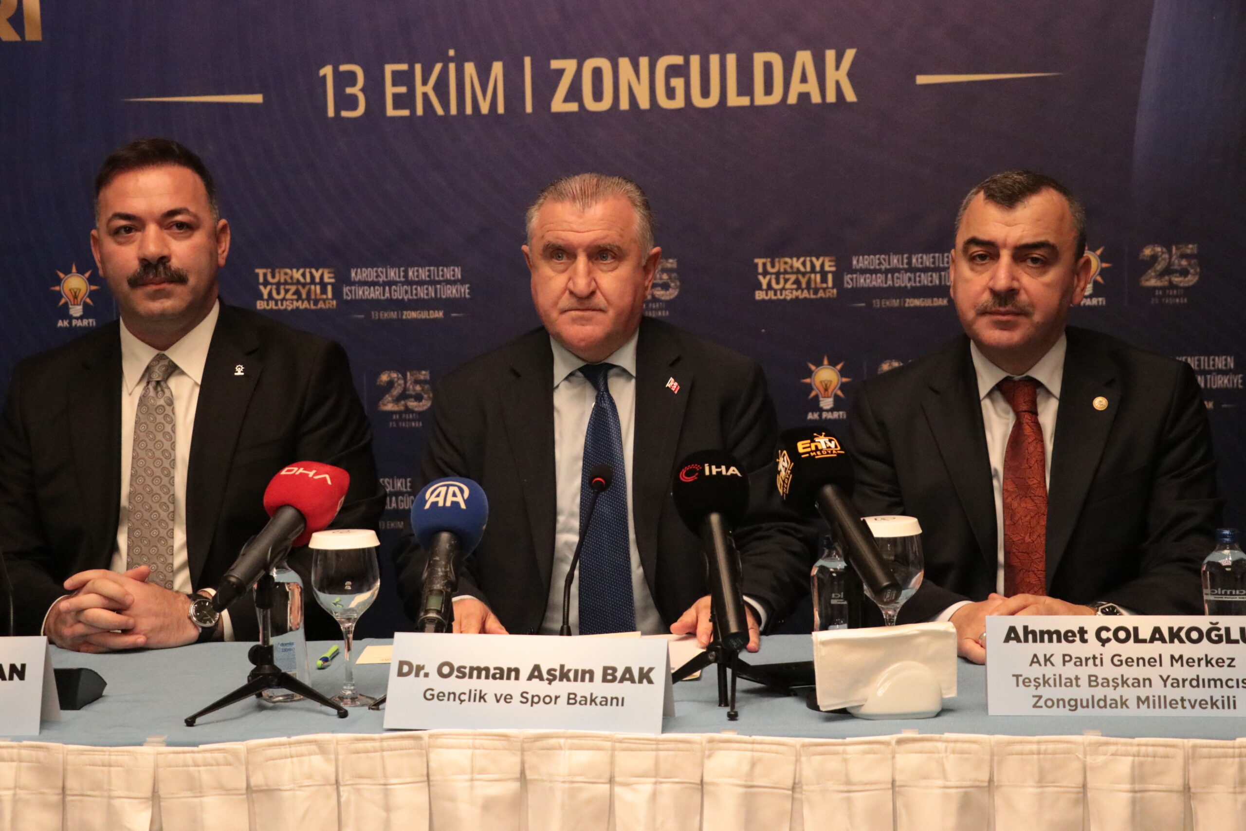 Gençlik ve Spor Bakanı Bak, Zonguldak’ta konuştu: