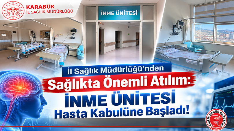 İl Sağlık Müdürlüğü’nden Sağlıkta Önemli Atılım: İnme Ünitesi Hasta Kabulüne Başladı!
