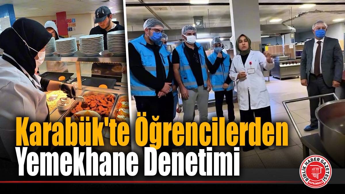 İsmail Necati Efendi Yurdu’nda Yemekhane Süreçleri Yerinde İncelendi: Öğrenciler Üretim Aşamasını Yakından Gördü