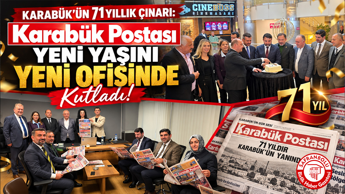 Karabük’ün 71 Yıllık Çınarı: Karabük Postası Yeni Yaşını Yeni Ofisinde Kutladı!