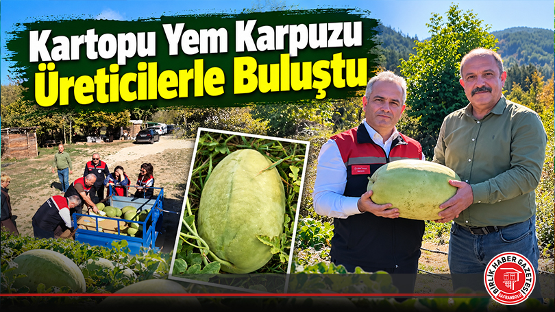 Kartopu Yem Karpuzu Üreticilerle Buluştu