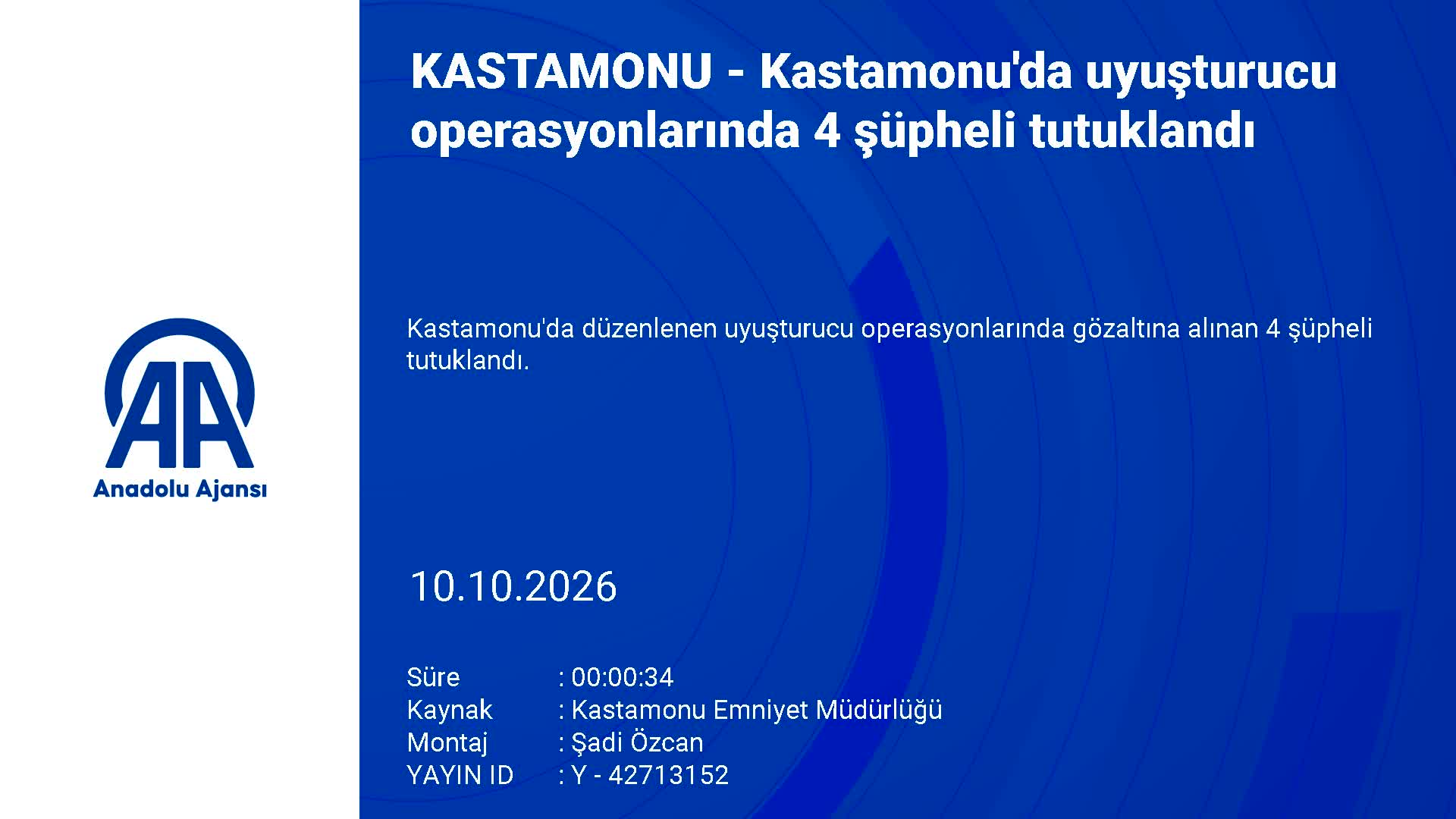 Kastamonu’da uyuşturucu operasyonlarında 4 şüpheli tutuklandı