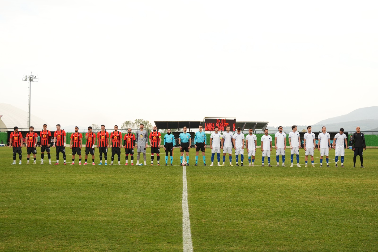 Ladik Belediyespor ile Merzifonspor 1-1 berabere kaldı