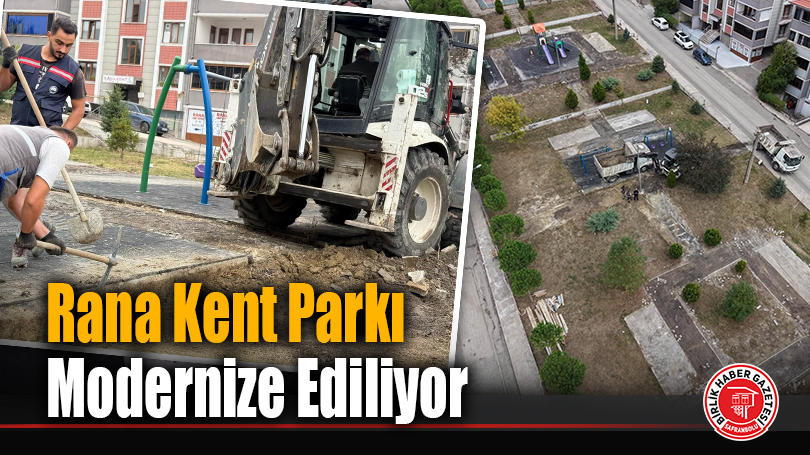 Rana Kent Parkı Modernize Ediliyor