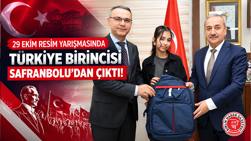 29 Ekim Resim Yarışmasında Türkiye Birincisi Safranbolu’dan Çıktı!