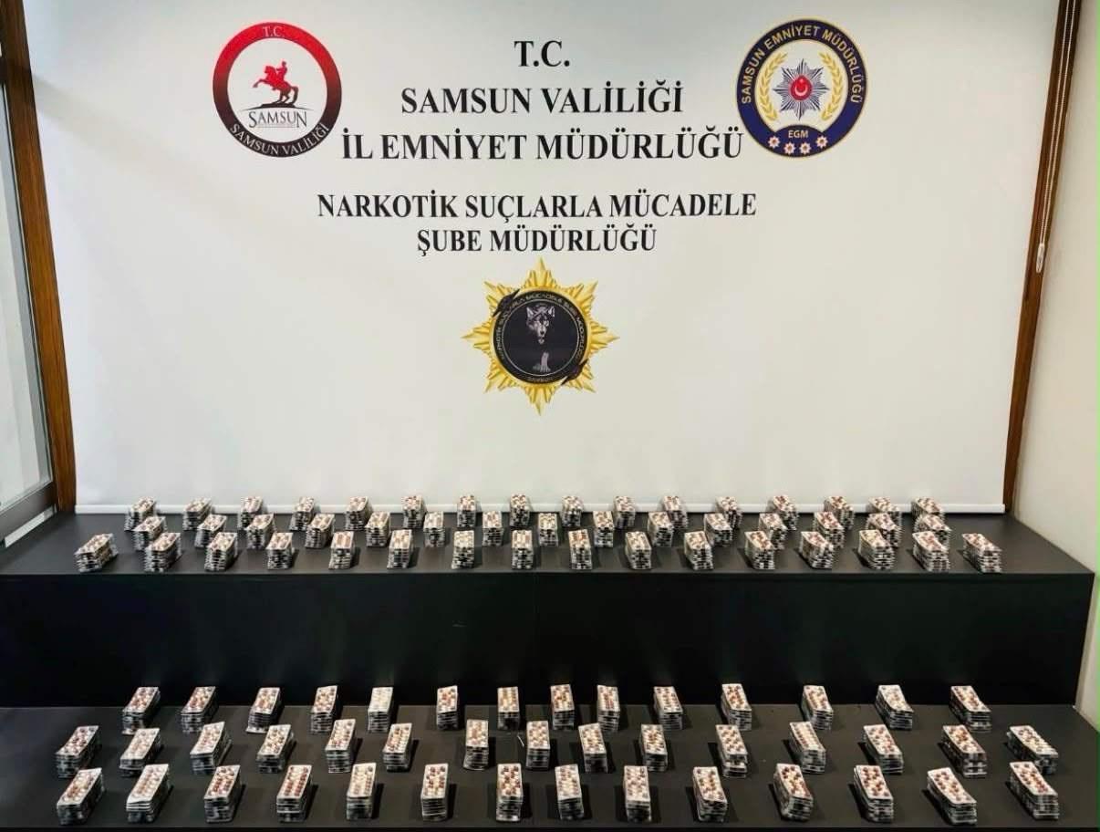 Samsun’da uyuşturucu operasyonunda 3 kişi yakalandı