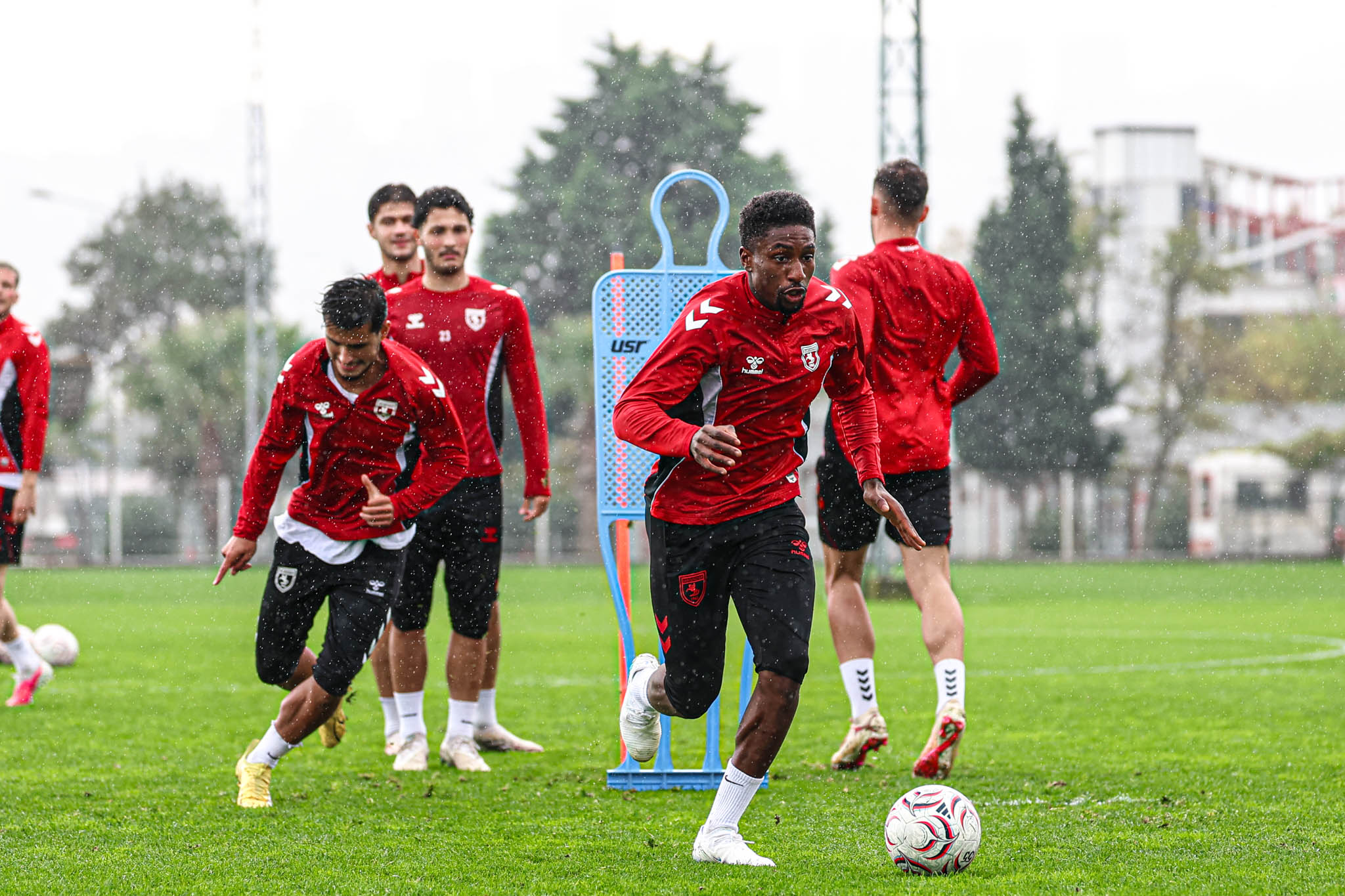 Samsunspor, İstanbul Başakşehir maçının hazırlıklarını sürdürdü