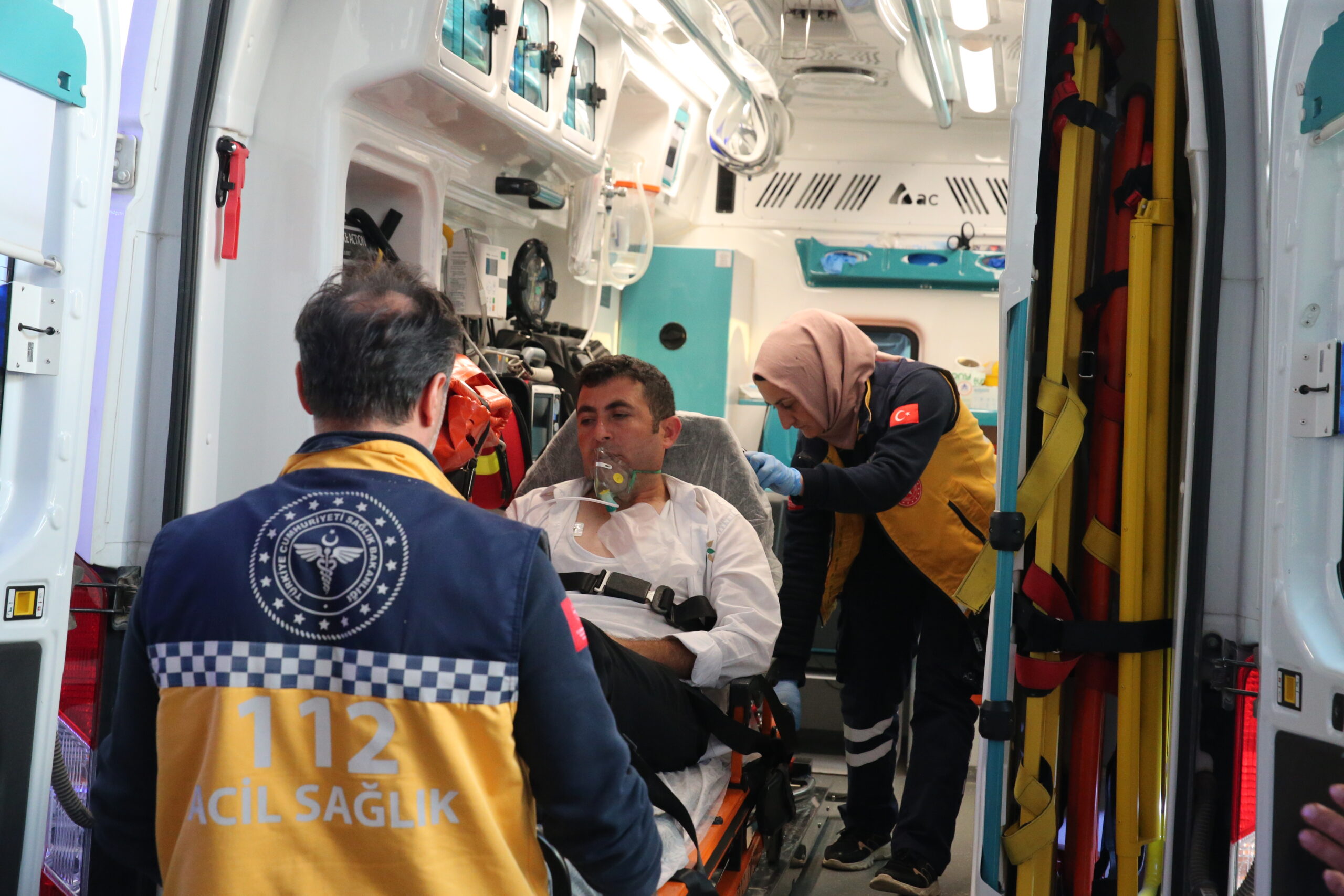 Tokat’taki şeker fabrikasında karbonmonoksit gazından etkilenen 45 kişi tedavi altına alındı