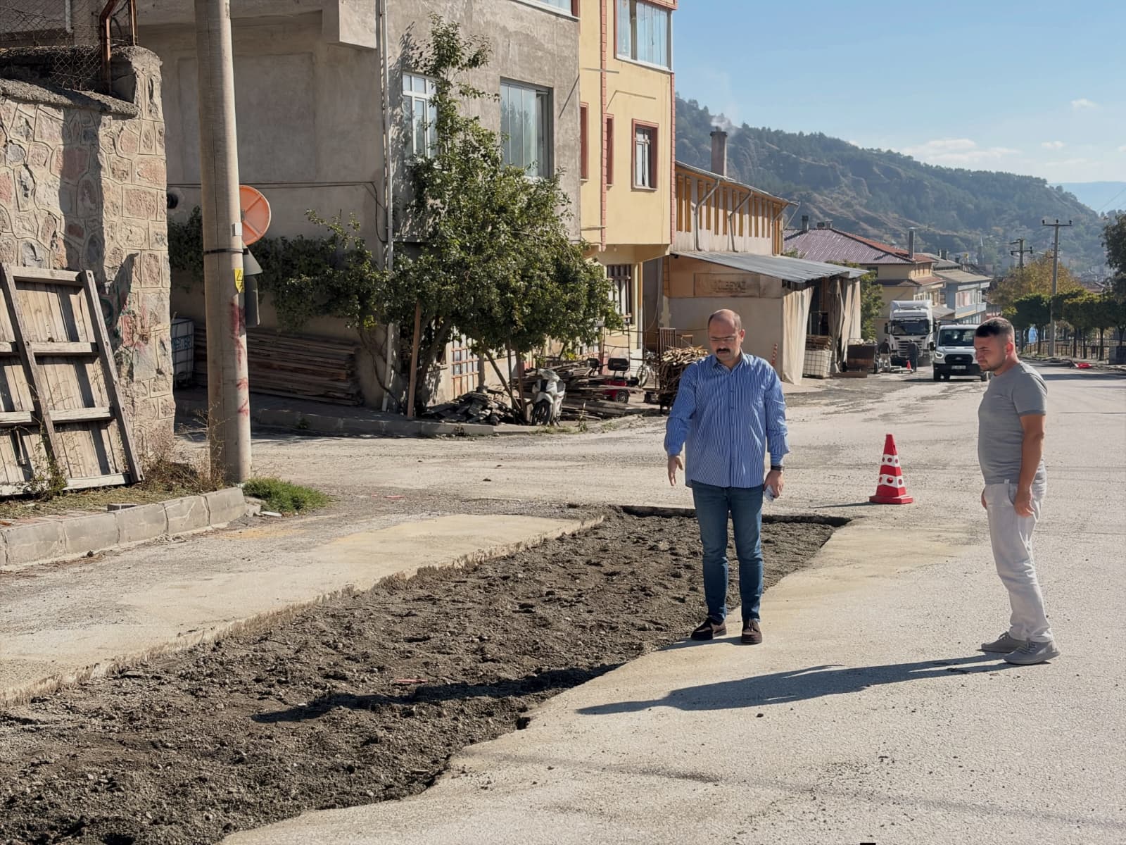 Tosya Belediye Başkanı Kavaklıgil çalışmaları inceledi