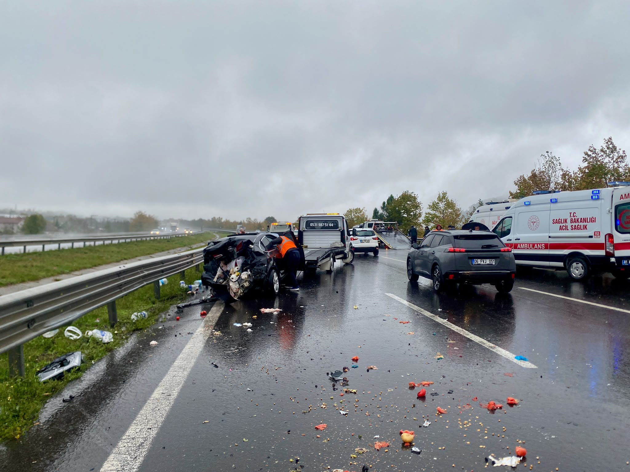 Üsküdar Belediye Başkan Vekili Gültekin, Düzce’de trafik kazasında yaralandı