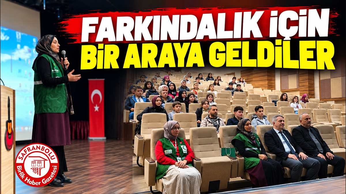 Safranbolu İlçe Milli Eğitim ve Yeşilay’dan Ortak Adım: Öğretmen ve Öğrenciler Bir Araya Geldi